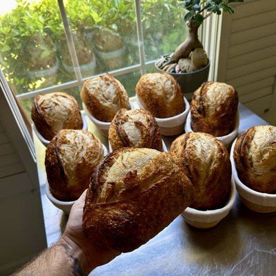 Monthly Subscription 1 Sourdough Batard Per Week 
