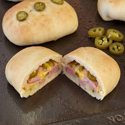 Ham & Jalapeño Hot Sourdough Hot Pocket