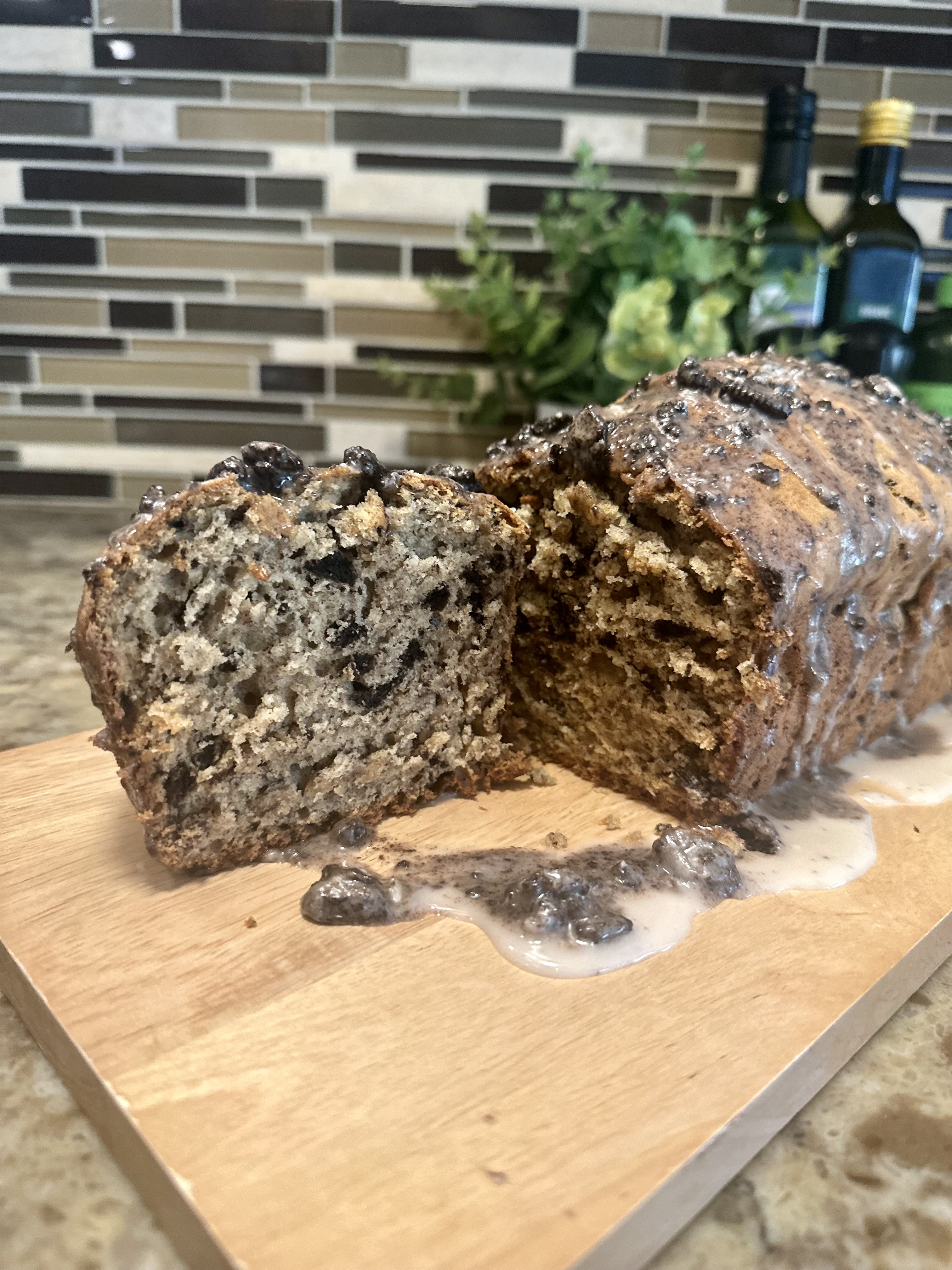 Oreo Banana Loaf 