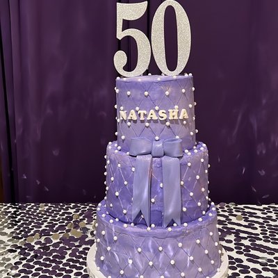 3 Tier Fondant Cake 