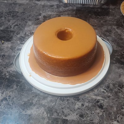 Homemade Caramel Cake 