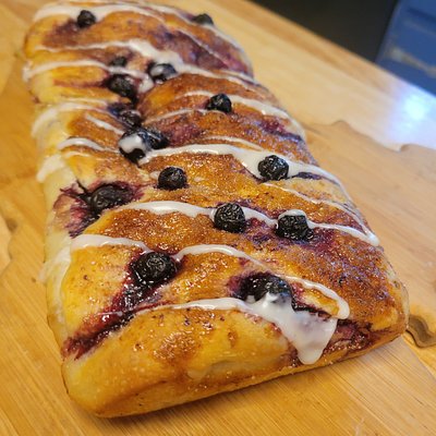 Blueberry Lemon Focaccia