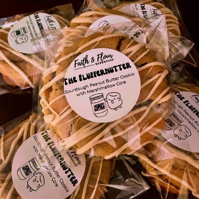 The Fluffernutter Stuffed Cookie - Half Dozen