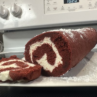 Red Velvet Cake Roll