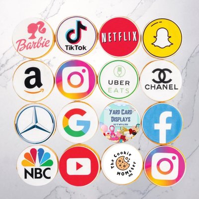 Logo | Photo | Business | Corporate Cookies