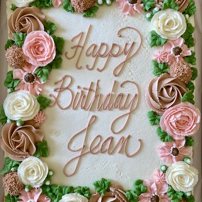 1/2 Sheet Cake