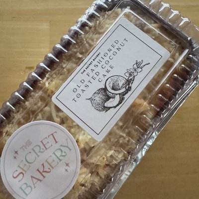 Mini Toasted Coconut Mini Cake For 1