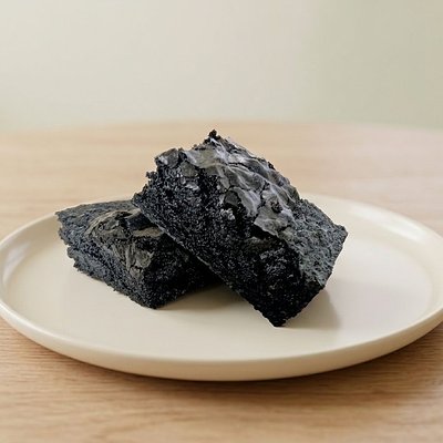 Black Cocoa Brownies