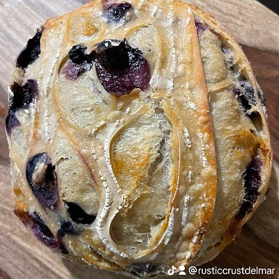 Blueberry & White Chocolate Sourdough