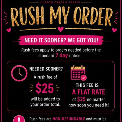 RUSH FEE