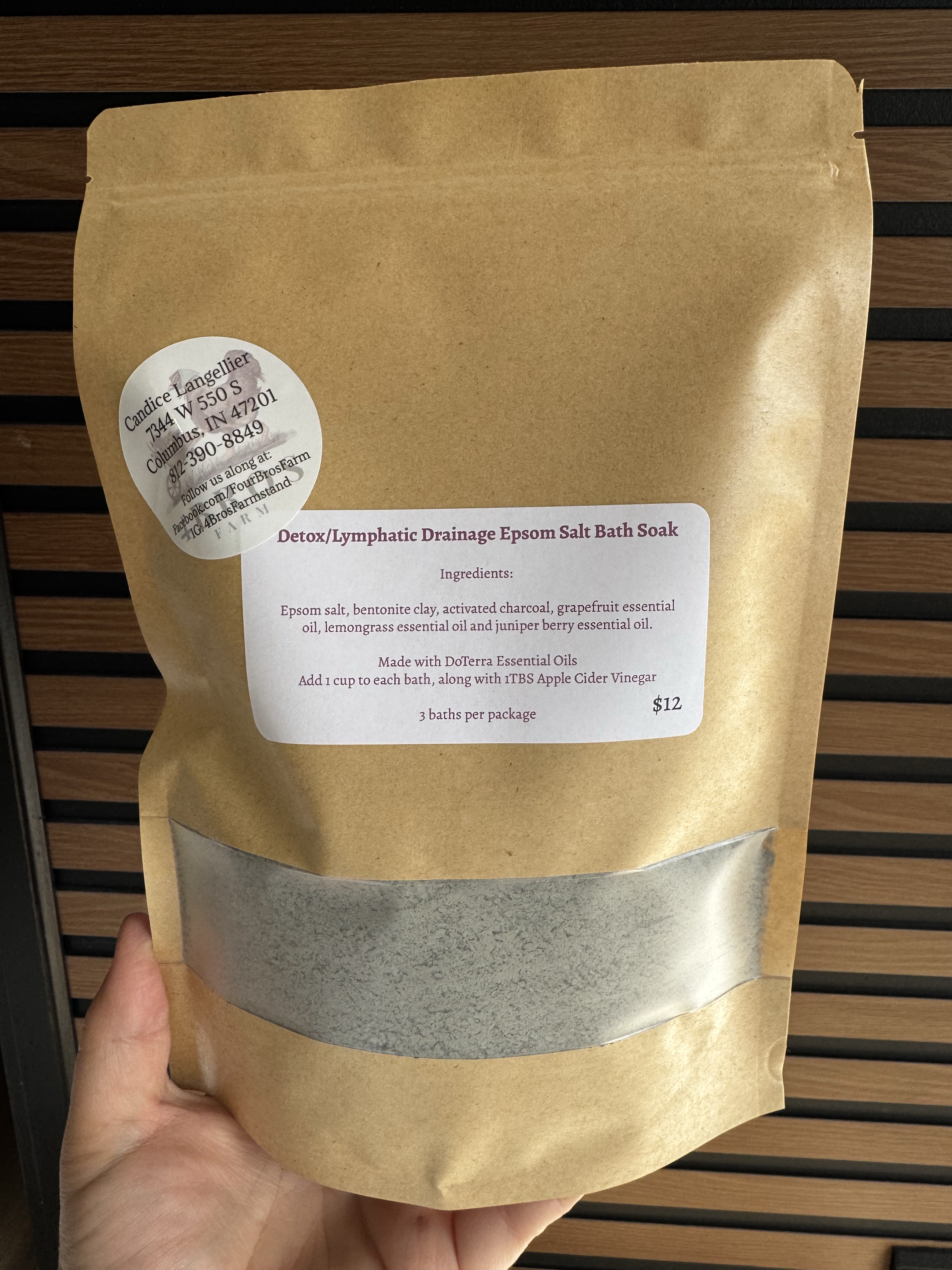 Lymphatic Drainage/ Detox Bath