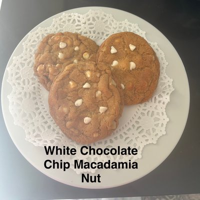 White Chocolate Chip Macadamia Nut Cookies