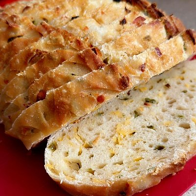 Organic Jalapeño Cheddar Sourdough Bread