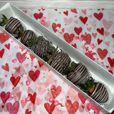 Half Dozen Chocolate Strawberries 