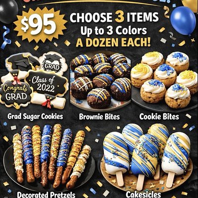 Pick 3 Themed party package 
