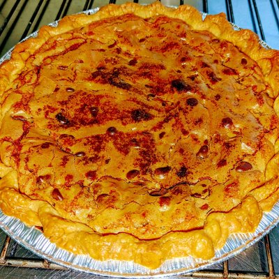 Chocolate Chip Cookie Dough Pie
