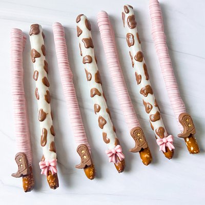 Dipped Pretzels 