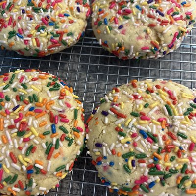 Funfetti Cake Batter Cookies