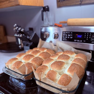 Homestyle (Yeast Based) Dinner Buns (6 PC)