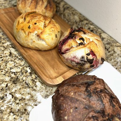 Dark Chocolate Raspberry Sourdough