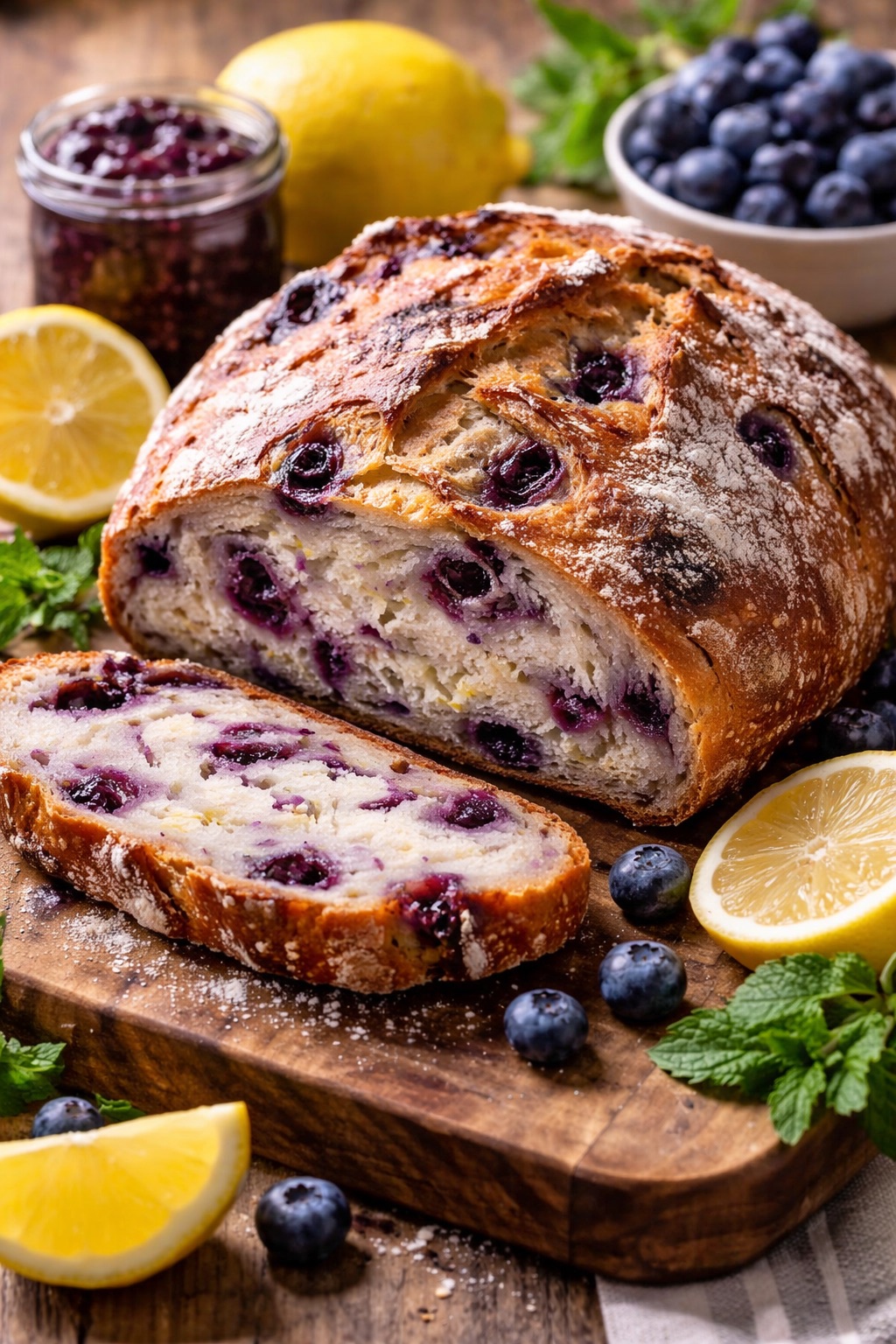 Blueberry Lemon Sourdough 
