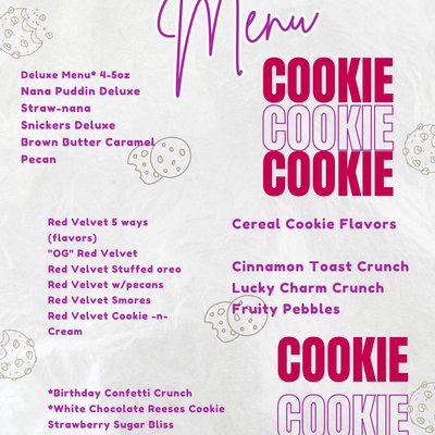 Cookie Bundle of 6 mixed or 12 mixed
