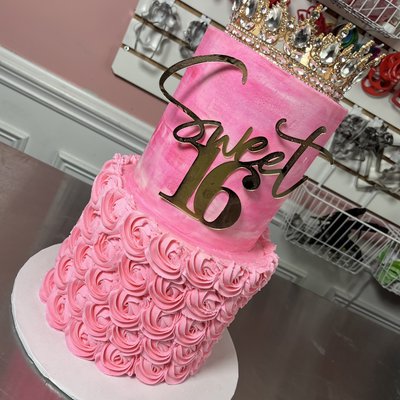 Two Tier 5/7 Inch(28-36 Servings)
