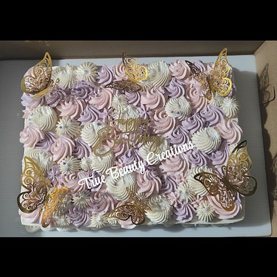 1/2 Sheet Cake 