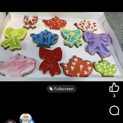 Decorated Sugar Cookies 1 Dozen
