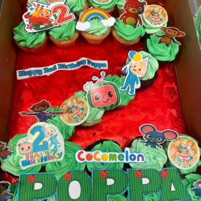 Cupcake Cake (Atleast 1 dz per number)