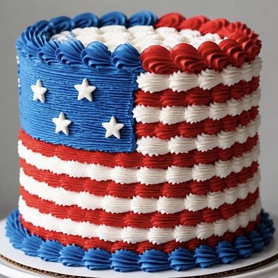 Fourth Of July Cake Sale