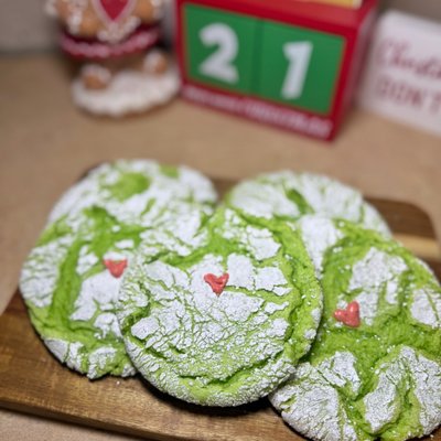 Grinch Cookies💚