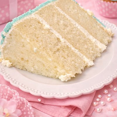 Wicked White Almond Wedding Cake