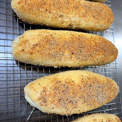 Italian Sub Rolls (6) Approximately 8-10” Long Soft & Delicious 