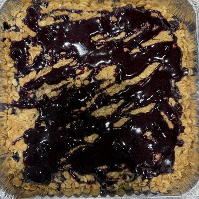 Blueberry Oat Crumble Bars