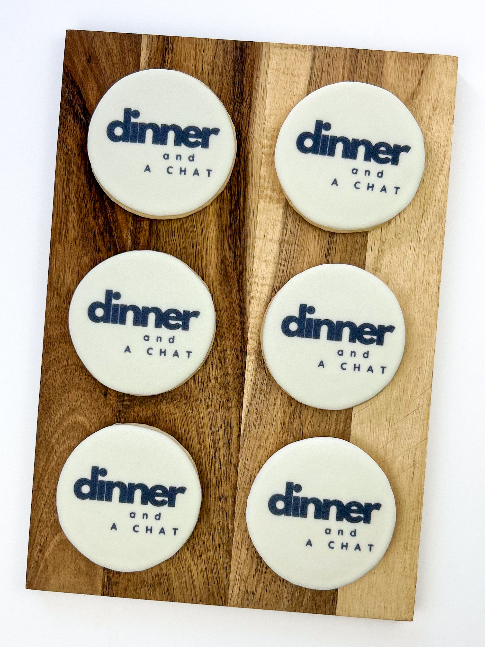 Custom Corporate Logo Cookies