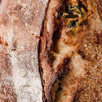 Jalapeño & Cheddar Cheese Sourdough Bread 