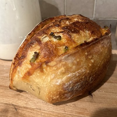 Jalepeno Cheddar Sourdough