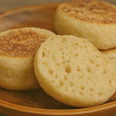Sourdough English Muffins (6)