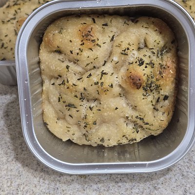 Rosemary & Sea Salt Mini Sourdough Focaccia 