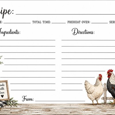 Recipe Cards #11