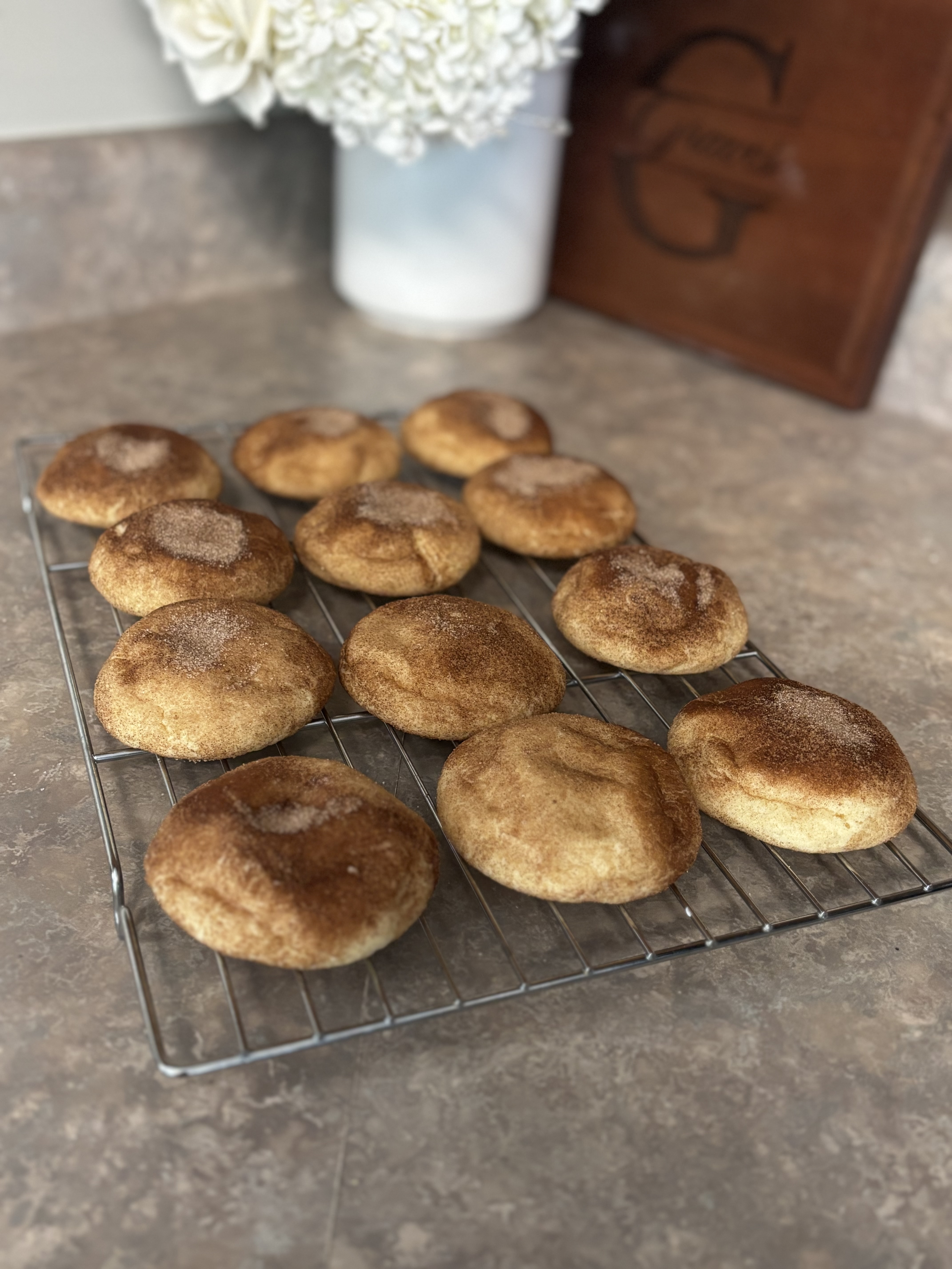 Sourdough Snickerdoodle Cookies