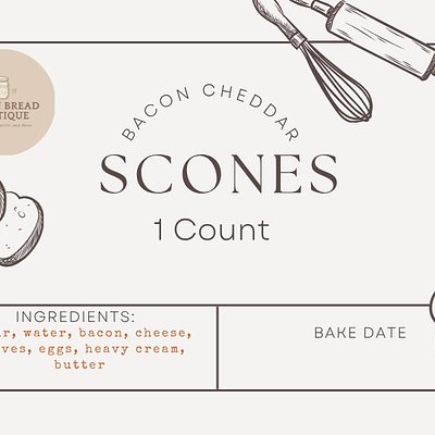 Bacon Cheddar Scones