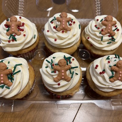 Gingerbread Cupcakes 