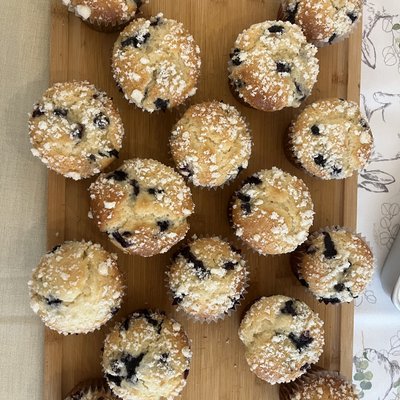 Blueberry muffins