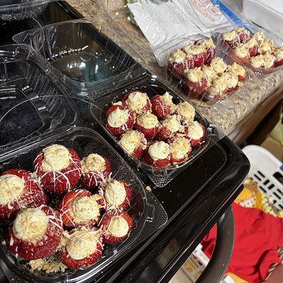Stuffed Cheesecakes Strawberry box 