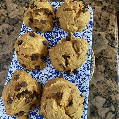 Pumpkin Chocolate Chip Muffin