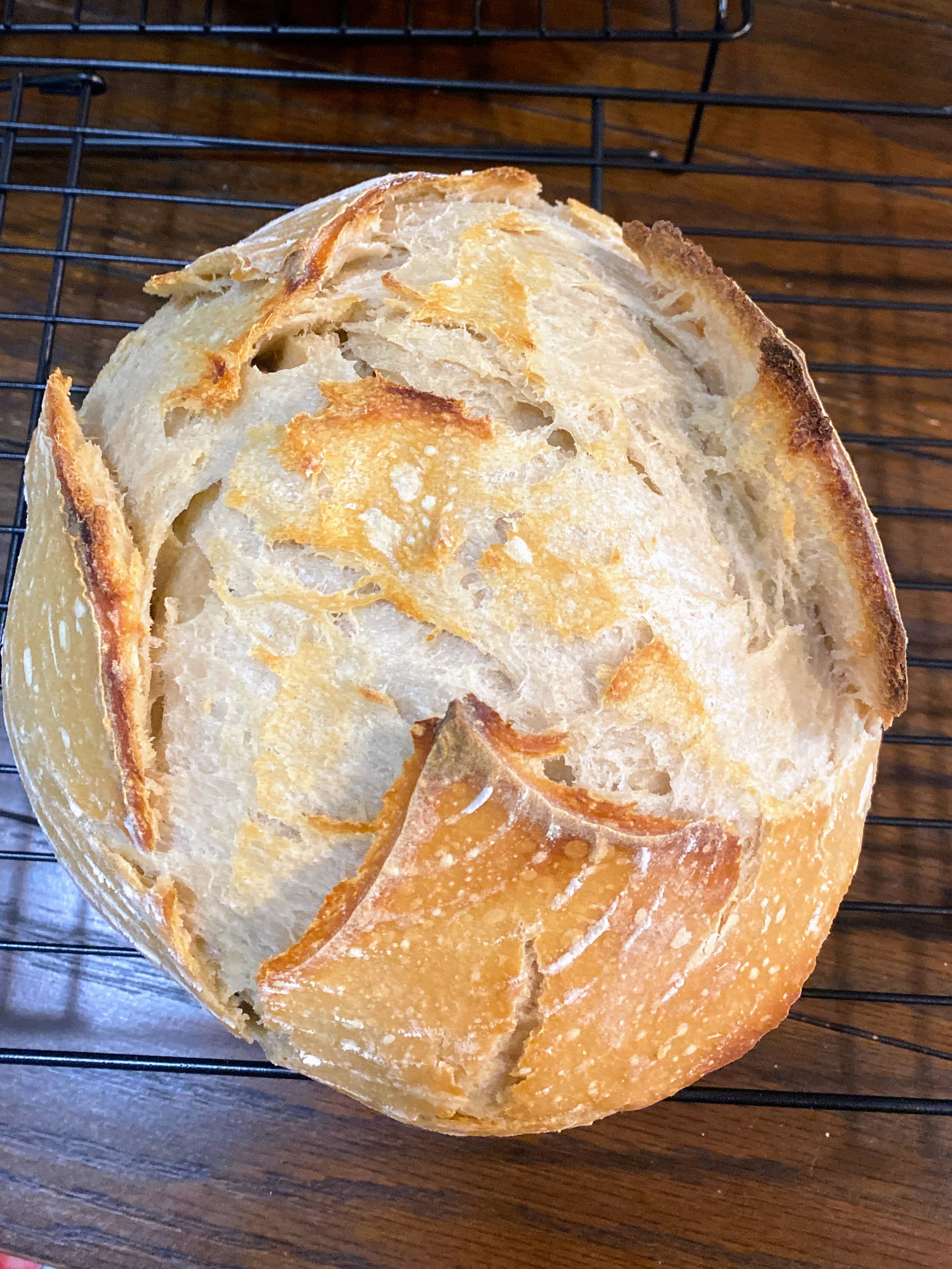 Plain Sourdough Bread 