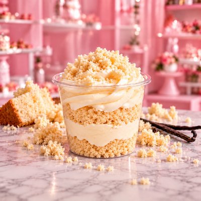 Classic Vanilla Cake Cup