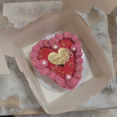 Mini Heart Trio Cupcakes 